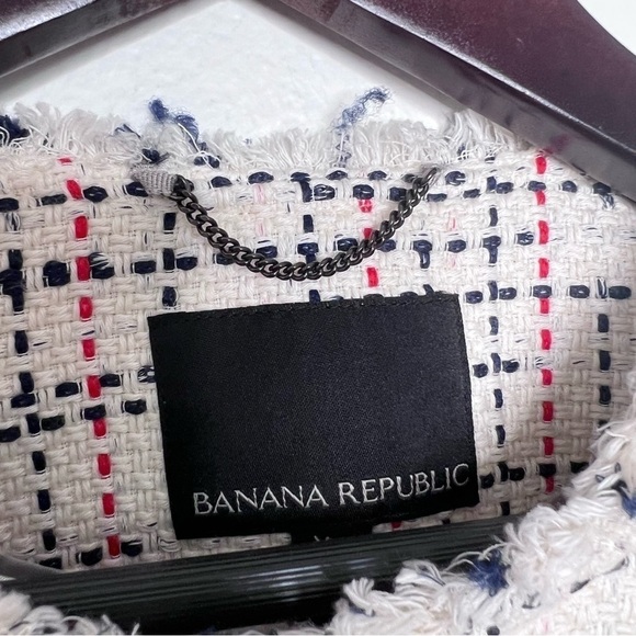 Banana Republic Women’s Tweed Blazer mod 60s Dress with bell sleeves size XS #17 - Picture 6 of 15